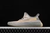 adidas yeezy boost 350 femmes hommes chaussures running silver blue angel